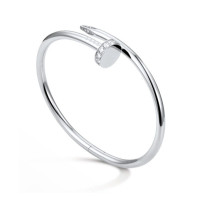 Cartier Juste un Clou bracelet, white gold, diamonds Cartier Juste un Clou bracelet, white gold, diamonds