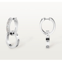 Cartier LOVE earrings, white gold, diamonds Cartier LOVE earrings, white gold, diamonds