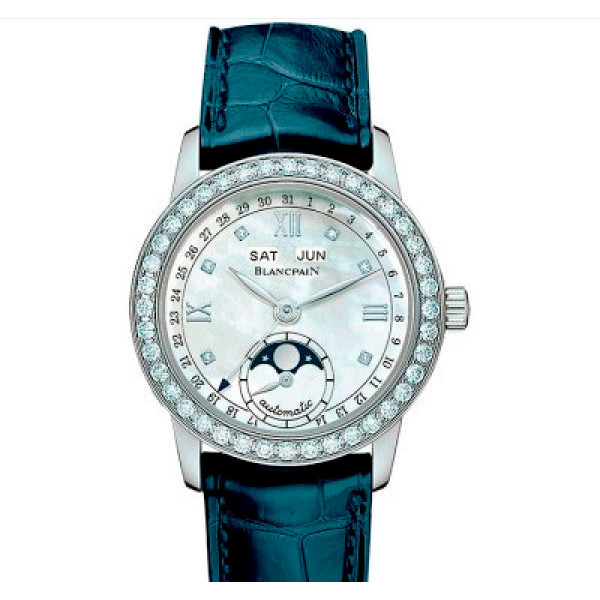 Blancpain Leman Ladies Moonphase & Complete Calendar Blancpain Leman Ladies Moonphase & Complete Calendar