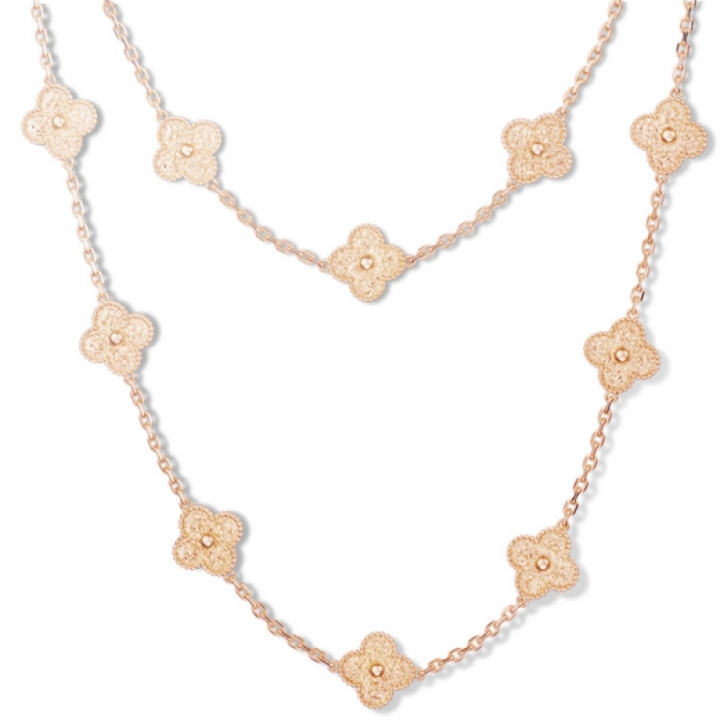 Van Cleef & Arpels Alhambra Necklace, yellow gold Van Cleef & Arpels Alhambra Necklace, yellow gold