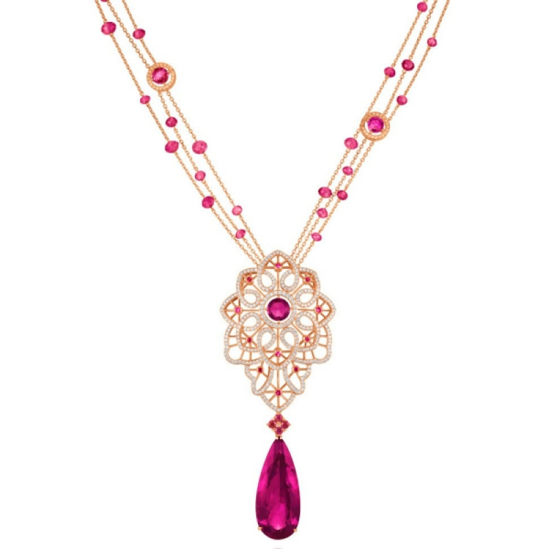 Set Chopard Red Carpet Collection Roségold, Rubine, Diamanten (849340-5001) Set Chopard Red Carpet Collection Roségold, Rubine, Diamanten (849340-5001)