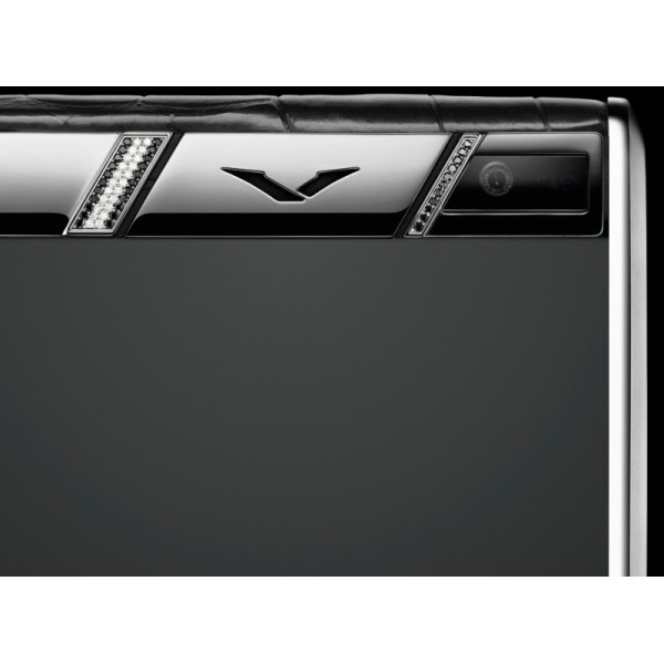 New Vertu Aster Diamonds Black Alligator New Vertu Aster Diamonds Black Alligator
