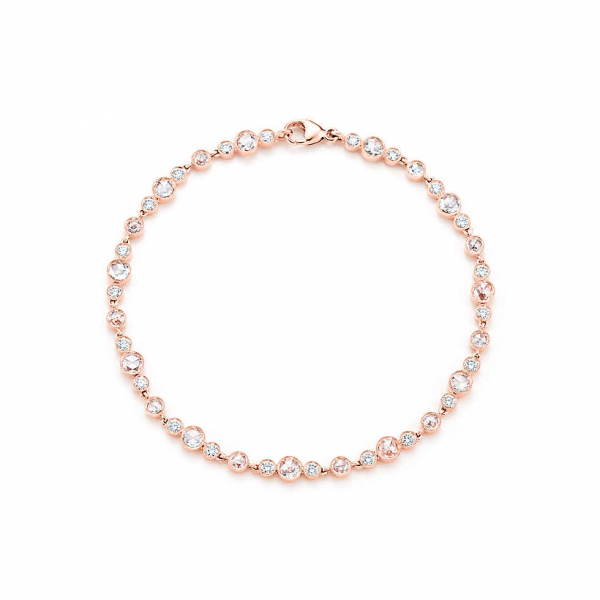 Bracelet Tiffany Cobblestone, pink gold, diamonds (29284989) Bracelet Tiffany Cobblestone, pink gold, diamonds (29284989)