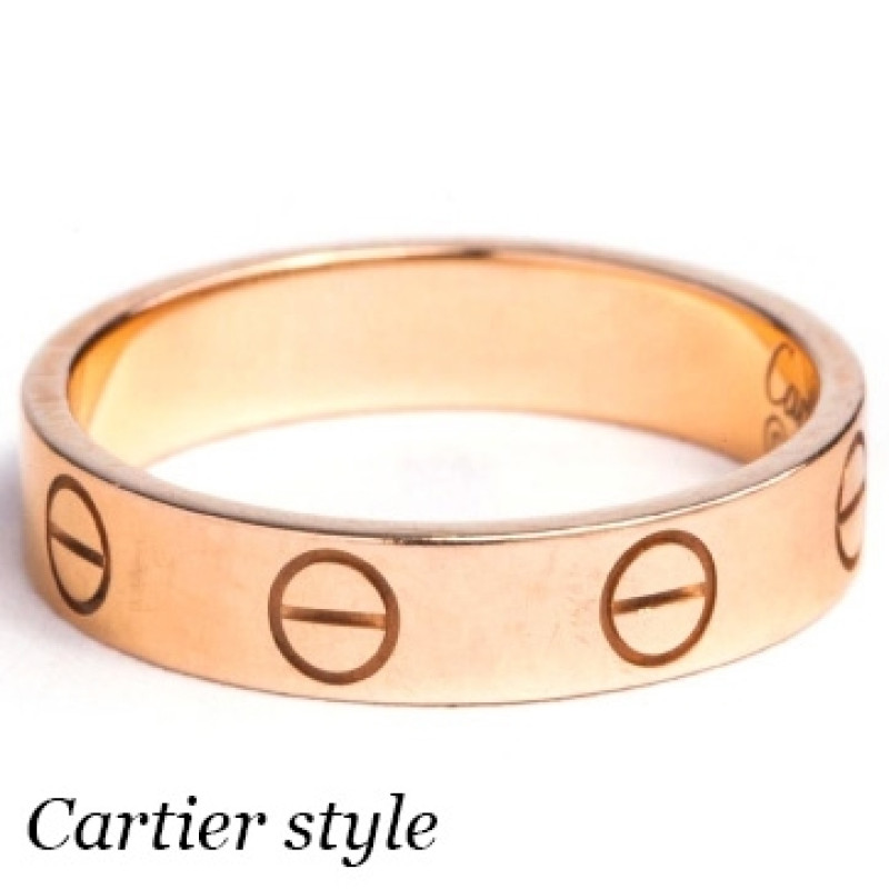 Cartier Love Ring, rose gold Cartier Love Ring, rose gold