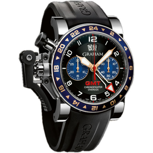 Chronofighter Oversize GMT Blue Steel Chronofighter Oversize GMT Blue Steel