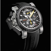 Chronofighter Oversize Titanium Airwing Black Carbon Chronofighter Oversize Titanium Airwing Black Carbon