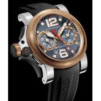 Chronofighter R.A.C Trigger, stainless steel and red gold, Ice Rush Chronofighter R.A.C Trigger, stainless steel and red gold, Ice Rush