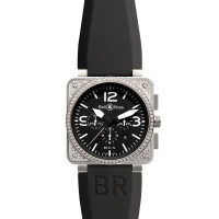 Bell & Ross Uhren BR 01-94 TOP DIAMANT SCHWARZES ZIFFERBLATT Bell & Ross Uhren BR 01-94 TOP DIAMANT SCHWARZES ZIFFERBLATT