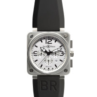 Bell & Ross Uhren BR 01-94 WEISSES ZIFFERBLATT Bell & Ross Uhren BR 01-94 WEISSES ZIFFERBLATT