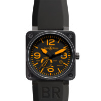 Zegarki Bell & Ross BR 01-97 POWER RESERVE POMARAŃCZOWY Zegarki Bell & Ross BR 01-97 POWER RESERVE POMARAŃCZOWY