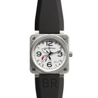 Zegarki Bell & Ross BR 01-97 REZERWA MOCY Z BIAŁĄ tarczą Zegarki Bell & Ross BR 01-97 REZERWA MOCY Z BIAŁĄ tarczą