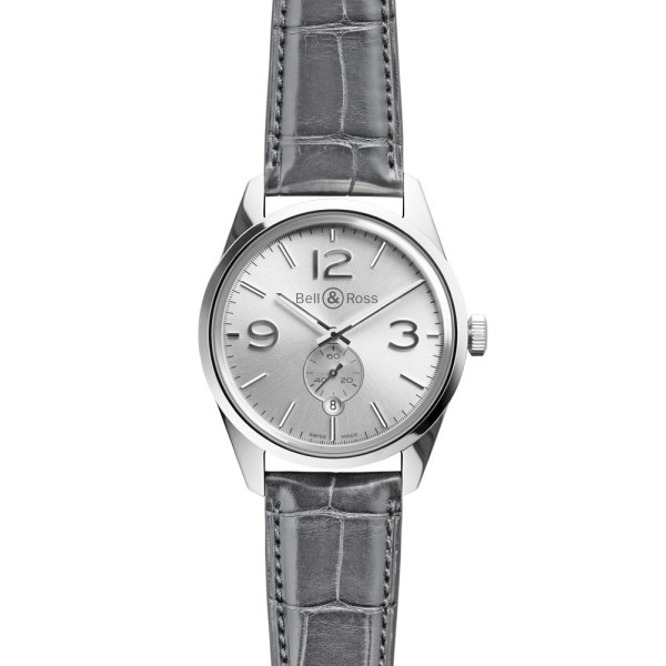 Bell & Ross watches Vintage BR 123 Officer Silver Bell & Ross watches Vintage BR 123 Officer Silver