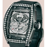 Cvstos Challenge Twin-Time Black Steel Diamond Cvstos Challenge Twin-Time Black Steel Diamond