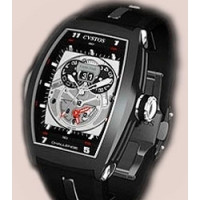 Cvstos Challenge Twin-Time Black Steel Cvstos Challenge Twin-Time Black Steel