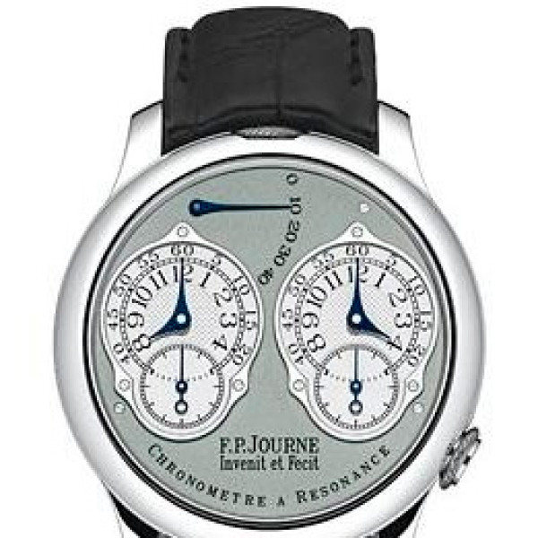 Chronometr F.P.Journe a Resonance (Pt/szary/skóra) Chronometr F.P.Journe a Resonance (Pt/szary/skóra)