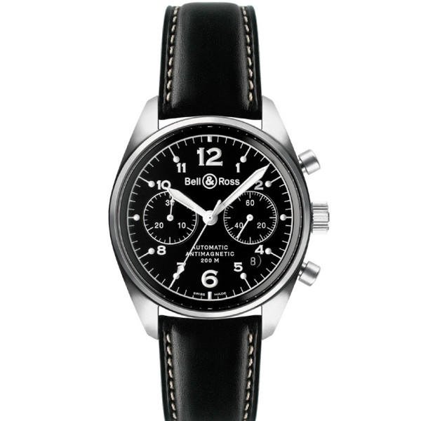 Bell & Ross Uhren VINTAGE 126 SCHWARZ Bell & Ross Uhren VINTAGE 126 SCHWARZ