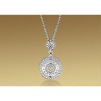 Necklace Bulgari Astrale, white gold, diamonds Necklace Bulgari Astrale, white gold, diamonds