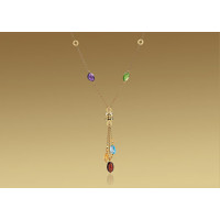 Necklace Bulgari B.Zero1, yellow gold, gems Necklace Bulgari B.Zero1, yellow gold, gems