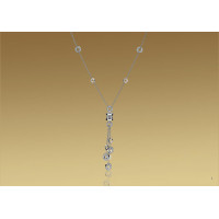 Necklace Bulgari B.Zero1, white gold, diamonds Necklace Bulgari B.Zero1, white gold, diamonds