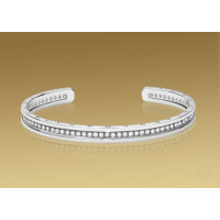 Bracelet Bulgari B.Zero1, white gold, diamonds Bracelet Bulgari B.Zero1, white gold, diamonds