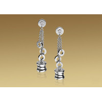 Earrings Bulgari B.Zero1, white gold, diamonds Earrings Bulgari B.Zero1, white gold, diamonds