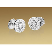 Earrings Bulgari Bulgari white gold, diamonds Earrings Bulgari Bulgari white gold, diamonds