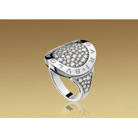 Ring Bulgari Bulgari white gold, diamonds Ring Bulgari Bulgari white gold, diamonds