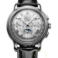 Zenith ChronoMaster GT Moonphase (WG/Silver Guilloche/Leather) Zenith ChronoMaster GT Moonphase (WG/Silver Guilloche/Leather)