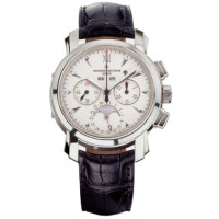 Vacheron Constantin Malte Perpetual Calendar Chronograph (Platinum / White / Leather) Vacheron Constantin Malte Perpetual Calendar Chronograph (Platinum / White / Leather)