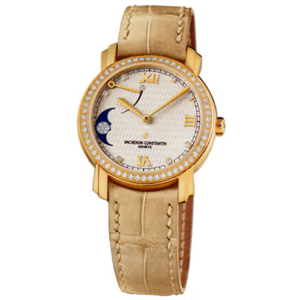 Damska rezerwa mocy Vacheron Constantin Malte (18kt YG / biała) Damska rezerwa mocy Vacheron Constantin Malte (18kt YG / biała)