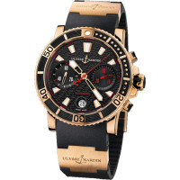 Ulysse Nardin Maxi Marine Diver Chronograph Rose Gold 2013 Ulysse Nardin Maxi Marine Diver Chronograph Rose Gold 2013
