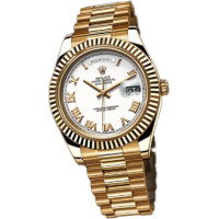 Rolex Day-Date II President Yellow Gold - Fluted Bezel Rolex Day-Date II President Yellow Gold - Fluted Bezel