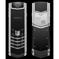 Diamenty Vertu Signature S Design z białego złota Diamenty Vertu Signature S Design z białego złota