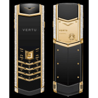 Diamenty Vertu Signature S Design z żółtego złota Diamenty Vertu Signature S Design z żółtego złota