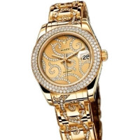 Rolex Datejust 34mm Special Edition Yellow Gold Masterpiece 116 Dia Bezel Rolex Datejust 34mm Special Edition Yellow Gold Masterpiece 116 Dia Bezel
