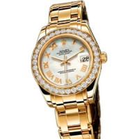 Rolex Datejust 34mm Special Edition Yellow Gold Masterpiece 34 Dia Bezel Rolex Datejust 34mm Special Edition Yellow Gold Masterpiece 34 Dia Bezel
