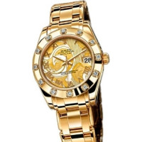 Rolex Datejust 34mm Special Edition Yellow Gold Masterpiece 12 Dia Bezel Rolex Datejust 34mm Special Edition Yellow Gold Masterpiece 12 Dia Bezel