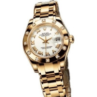 Rolex Datejust Lady - Pearlmaster Yellow Gold Masterpiece 12 Dia Bezel Rolex Datejust Lady - Pearlmaster Yellow Gold Masterpiece 12 Dia Bezel
