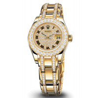 Rolex Datejust Lady - Pearlmaster Yellow Gold Masterpiece 32 Dia Bezel Rolex Datejust Lady - Pearlmaster Yellow Gold Masterpiece 32 Dia Bezel