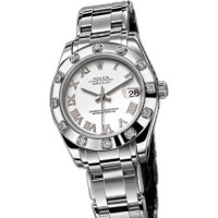 Rolex Datejust 34mm Special Edition White Gold Masterpiece 12 Diamond Bezel Rolex Datejust 34mm Special Edition White Gold Masterpiece 12 Diamond Bezel