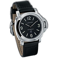 Officine Panerai Luminor Historic Base Logo (SS / Black / Leather) Officine Panerai Luminor Historic Base Logo (SS / Black / Leather)