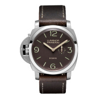 Officine Panerai 2011 Luminor 1950 Left-handed 8 Days Titanio Limited Edition 1000 Officine Panerai 2011 Luminor 1950 Left-handed 8 Days Titanio Limited Edition 1000