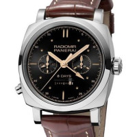 Officine Panerai 1940 CHRONO MONOPULSANTE 8 DNI GMT ORO BIANCO Officine Panerai 1940 CHRONO MONOPULSANTE 8 DNI GMT ORO BIANCO