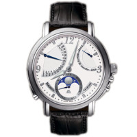 Maurice Lacroix Lune Retrograde (SS/White) Maurice Lacroix Lune Retrograde (SS/White)