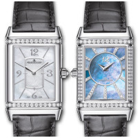 Jaeger LeCoultre Grande Reverso Lady Ultra Thin Duetto Duo White Gold 2013 Jaeger LeCoultre Grande Reverso Lady Ultra Thin Duetto Duo White Gold 2013