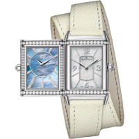 Jaeger LeCoultre Grande Reverso Lady Ultra Thin Duetto Duo White Gold Boutique Edition 2013 Jaeger LeCoultre Grande Reverso Lady Ultra Thin Duetto Duo White Gold Boutique Edition 2013