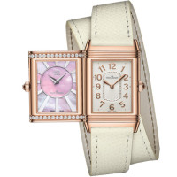 Jaeger LeCoultre Grande Reverso Lady Ultra Thin Duetto Duo Pink Gold E-boutique 2013 Jaeger LeCoultre Grande Reverso Lady Ultra Thin Duetto Duo Pink Gold E-boutique 2013