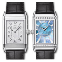 Jaeger LeCoultre Grande Reverso Lady Ultra Thin Duetto Duo Steel 2013 Jaeger LeCoultre Grande Reverso Lady Ultra Thin Duetto Duo Steel 2013