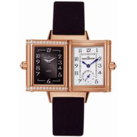 Jaeger LeCoultre Reverso Duetto Classique (RG / Silver / Diamonds / Satin) Jaeger LeCoultre Reverso Duetto Classique (RG / Silver / Diamonds / Satin)