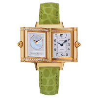 Jaeger LeCoultre Reverso Duetto (YG / Silver - MOP / Diamonds / Leather) Jaeger LeCoultre Reverso Duetto (YG / Silver - MOP / Diamonds / Leather)